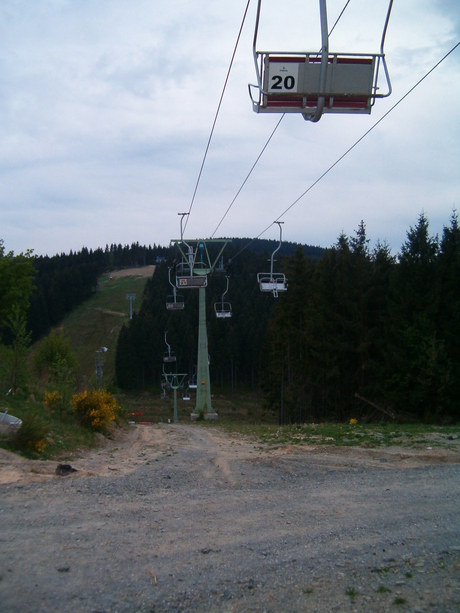 winterberg in de zomer