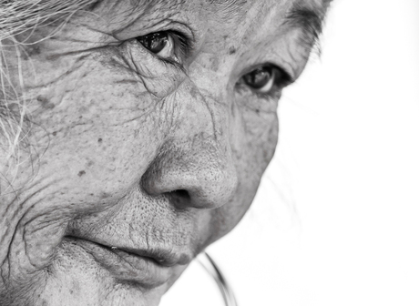 Vietnam - Sapa, old Sapa woman