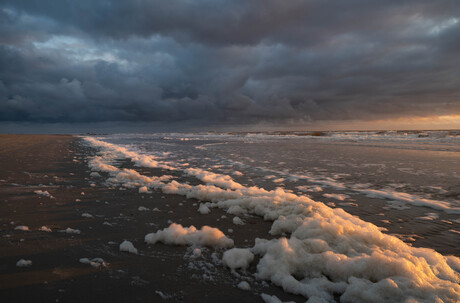 Zonsondergang Ameland