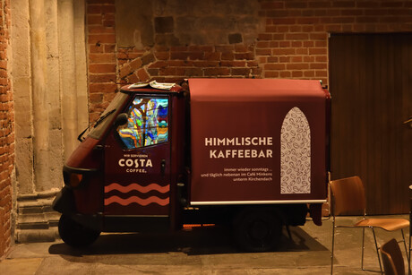 Himmlische Kaffeebar. 