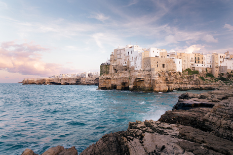 Polignano a Mare, Italië 