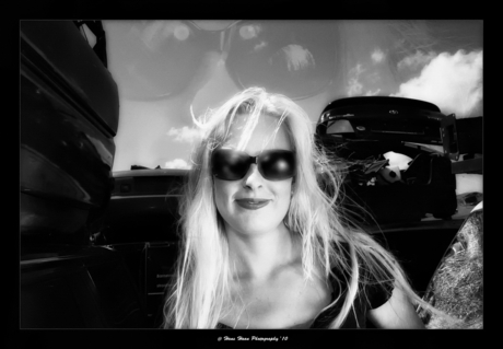 Brenda blur Sunglasses Infrared