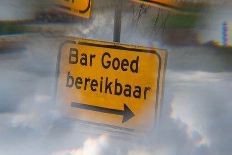 Als de bar maar goed bereikbaar is...