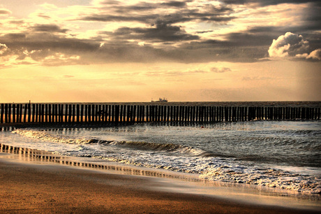 Aan zee....