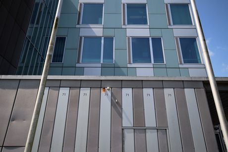 Fotodagje met Bob Oudmaijer aan Utrecht, de kantorenwijk Papendorp. Een zeer fotogenieke kantorenwijk. 