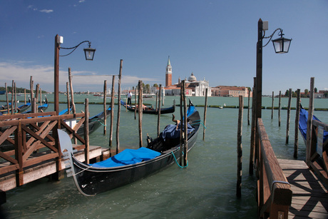 view vanaf San Marcoplein op Isola di San Giorgio Maggiore