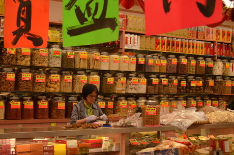 Aan de schoonmaak in Chinatown