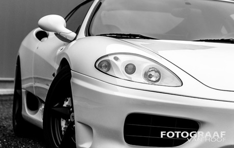 Ferrari 360 Modena close up