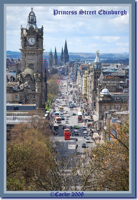 Princess Street Edinburgh