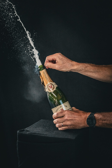 Champagne shoot