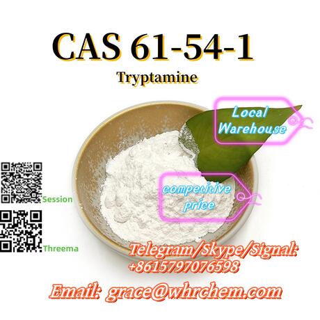 CAS 61-54-1 Tryptamine Factory Supply High Purity 100% Safe Delivery