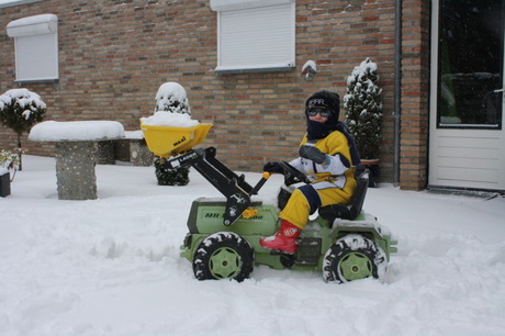 onze eigen sneeuwruimer