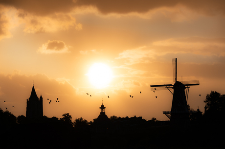 Skyline of Gorinchem