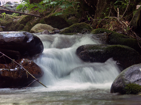 Stromend water