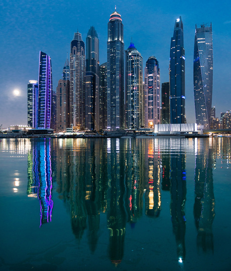 Skyline Dubai marina