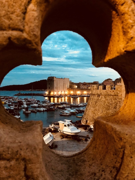 Harbour Perspective, Dubrovnik summer nights - July 2018