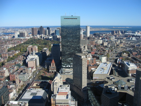 On the top of Boston