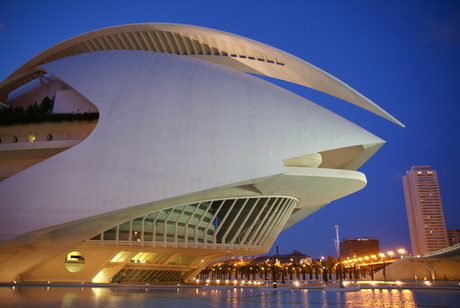 Valancia, Spanje, Calatrava, Museo del Arte