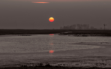 Zonsopgang polder Eemnes