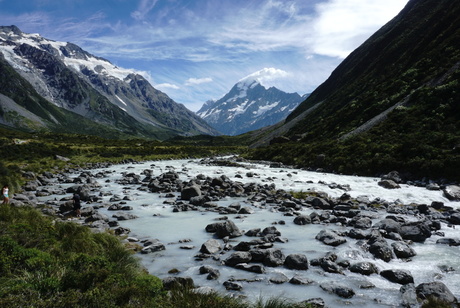 Nature pride - view on Mt. Cook