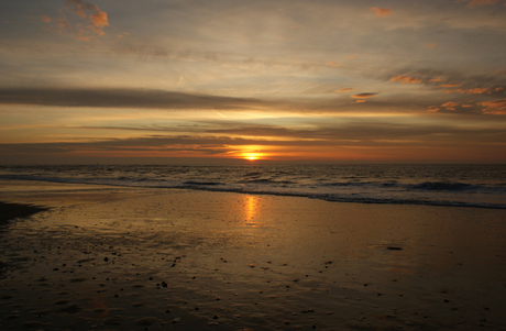 Zonsondergang Paal 9 Texel