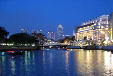 Singapore by night