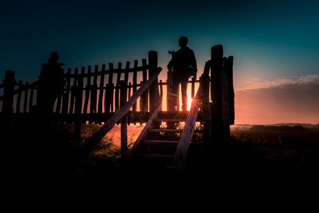 Silhouette foto