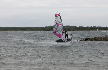 Surfer Oostvoornse meer