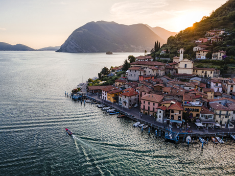 Peschiera Maraglio, Lago d'Iseo, Italië