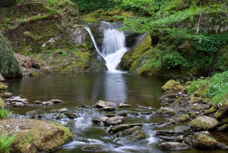 Waterval bij Dolgoch, Wales