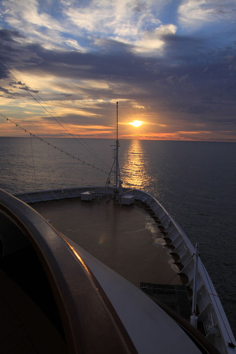 Zonsopgang bij Sint Maarten