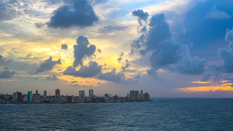 zonsondergang havana