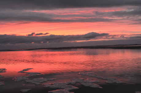 zonsondergang paal 19,5