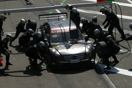 DTM Zandvoort 2007 Hakkinen Pitstop