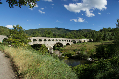 ROmeinse brug nabij Camping Valle de L Arre; Le Vigan