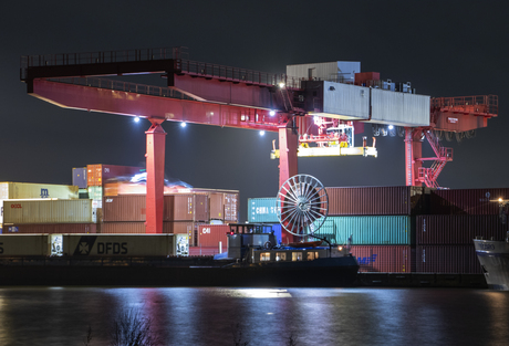 barge terminal Tilburg