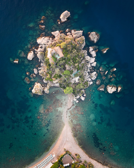 Isola Bella, Taormina, Italië 🇮🇹 