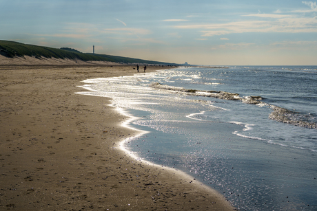 Langs de kust