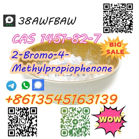 99% High purity white powder 2-Bromo-4'-Methylpropiophenone CAS 1451-82-7
