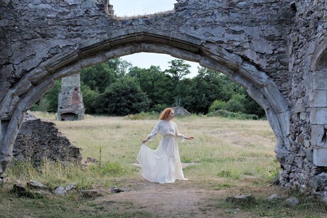 Ivory Flame near the priory 