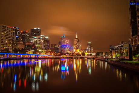 Melbourne by Night