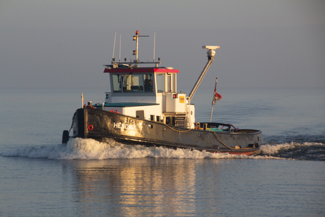 Tegemoet komende bootje