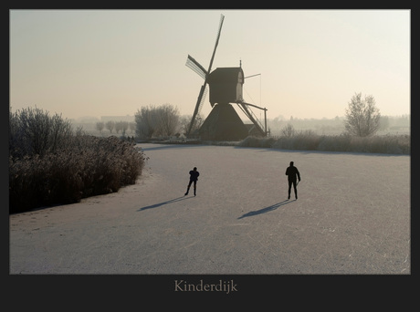 Schaatsen in licht