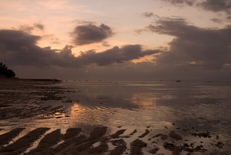 Sanur beach sunset, Bali