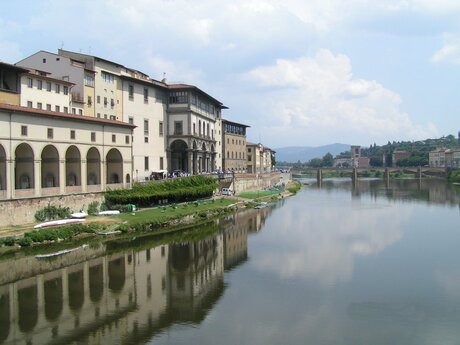 View from a bridge