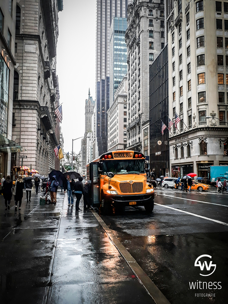 schoolbus in New York