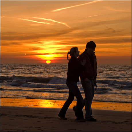 Avond wandeling, Scheveningen