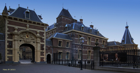 De poort naar het Binnenhof, hdr