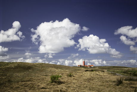 Klein dorpje aan zee