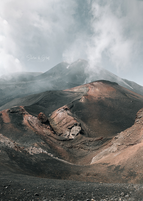 Vulkanisch landschap
